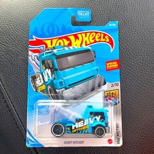 Heavy hitcher hot wheels car